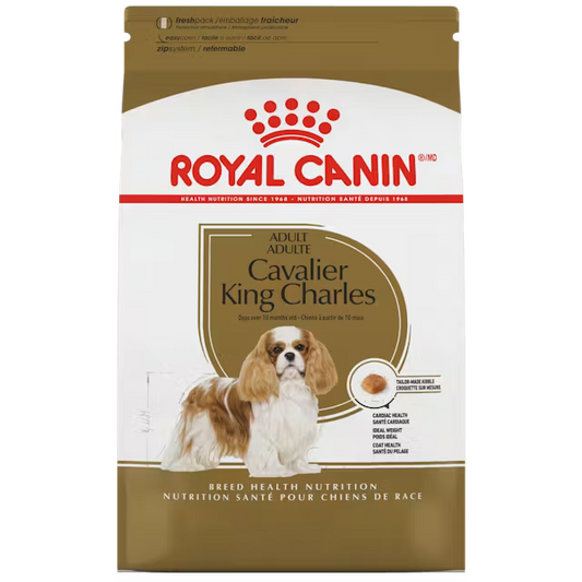 Royal Canin Breed Health Nutrition Cavalier King Charles Spaniel Adult Dry Dog Food, 10-lb