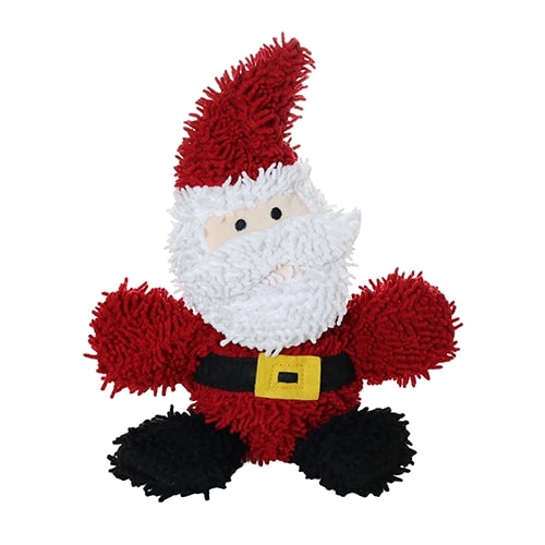 Tuffy - Mighty Microfiber Ball - Santa - Medium