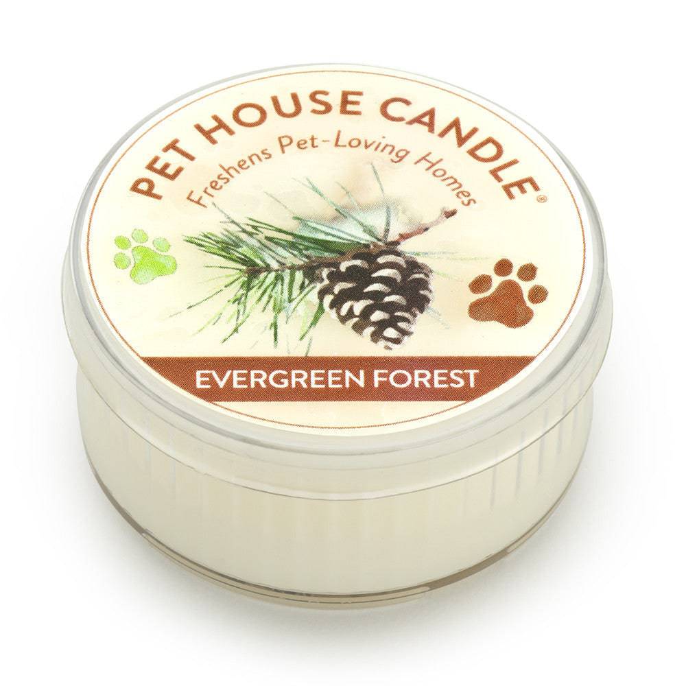 Pet House - Evergreen Forest Mini Candle, 1.5-oz