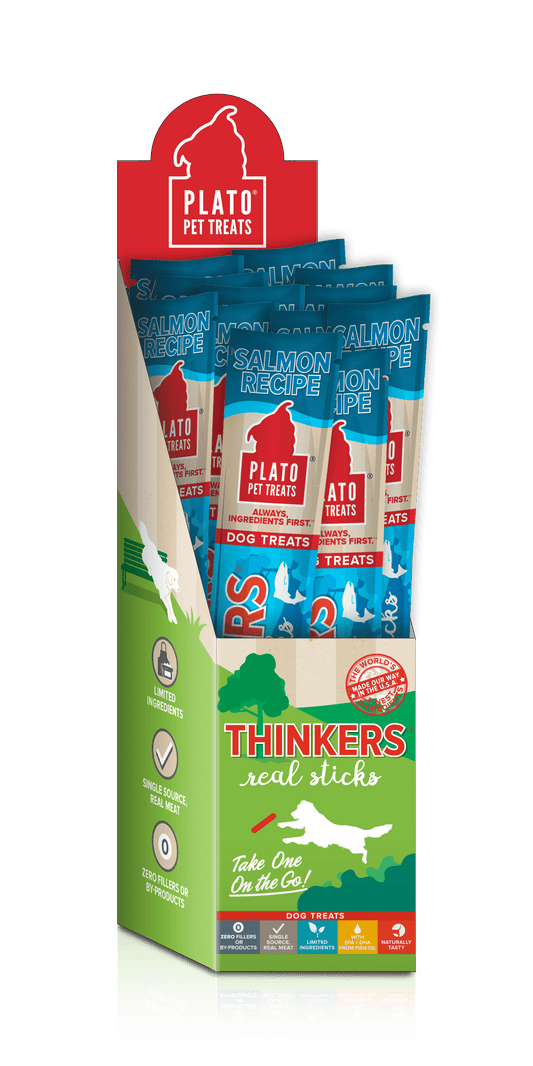 Plato Pet Treats Thinker Singles Salmon (Sold Individually)