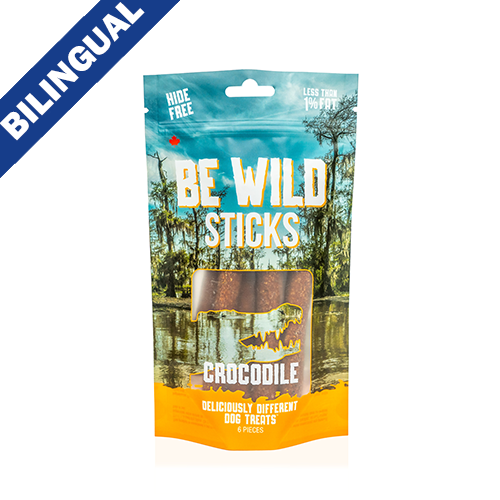 This & That® Be Wild™ Sticks Crocodile Crunchy Dog Treat (6 ct)