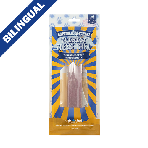 This & That® Enhanced Everest Chew Blueberry X-Large, 142-gm