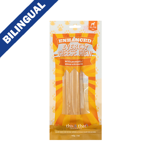 This & That® Enhanced Everest Chew Pumpkin, X-Large
