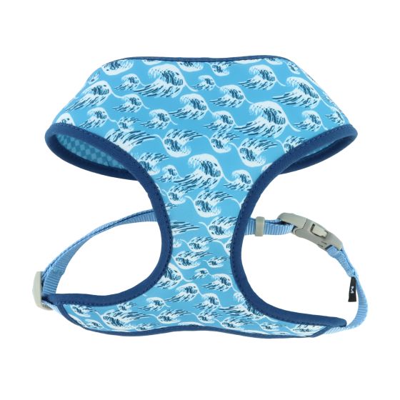 COASTAL Sublime Reversible Harness, Blue Waves, XXS
