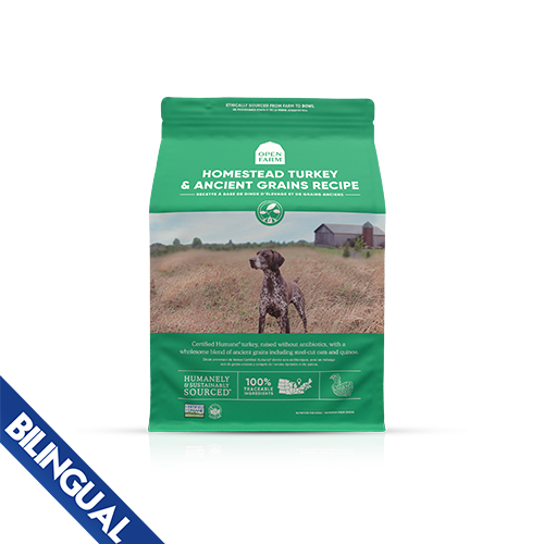 Open Farm® Homestead Turkey & Ancient Grains Dry Dog Food, 11 lb