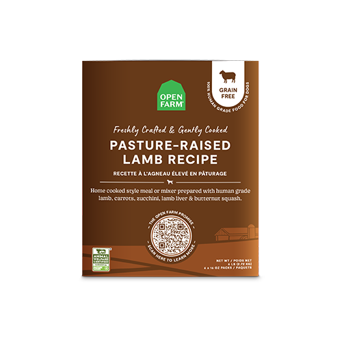 Open Farm® Gently Cooked Pasture-Raised Lamb Recipe Frozen Dog Food, 96-oz