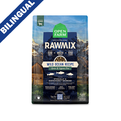 Open Farm® RawMix Wild Ocean Recipe Grain & Legume Free Dry Dog Food, 3.5-lb