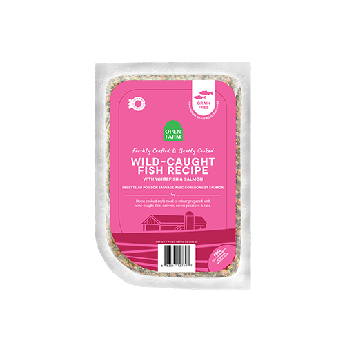 Open Farm® Gently Cooked Wild-Caught Fish Recipe Frozen Dog Food, 16oz