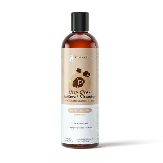 Kin + Kind Deep Clean Shampoo (Almond+Vanilla) - 12-oz