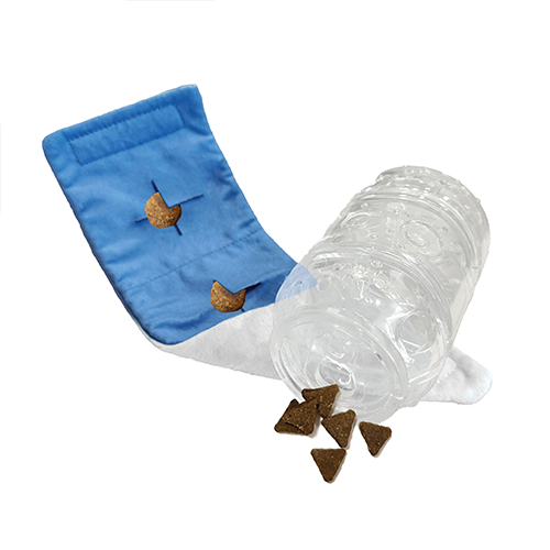 foufouBRANDS™ fouFIT™ Hide 'n Seek Wizzy Seltzer 5" Dog Toy