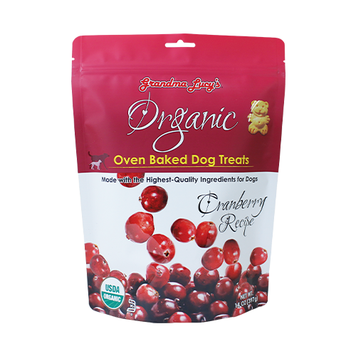 Grandma Lucy's® Organic Oven Baked Cranberry Dog Treat 14 oz