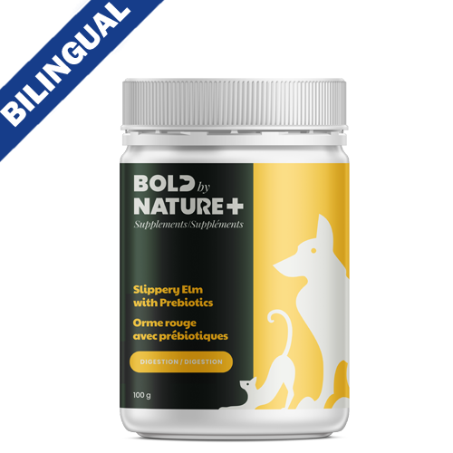 Bold by Nature Slippery Elm with Probiotics Supplement for Dogs & Cats 100gm