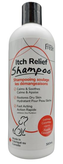 Enviro Fresh Itch Relief Shampoo Oatmeal with Zin Pyrithione Dog 380ml