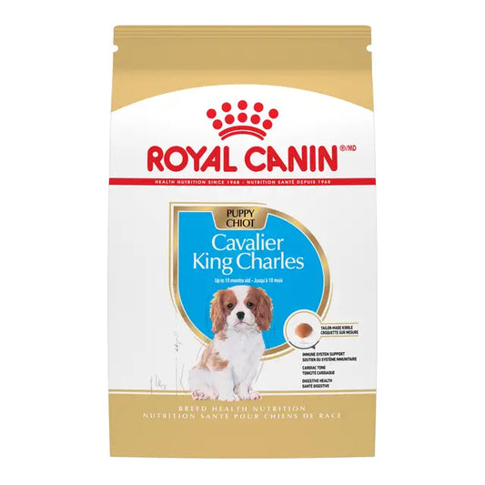 Royal Canin Breed Health Nutrition Cavalier King Charles Spaniel Puppy Dry Dog Food, 3-lb