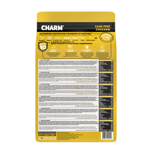 CHARM Free-Run Chicken Cat Food, 1.5-kg