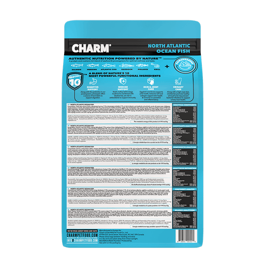 CHARM North Atlantic Ocean Fish Cat Food, 1.5-kg