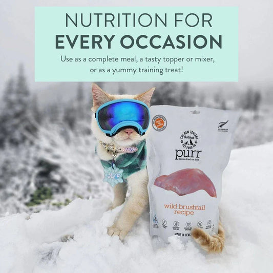 NZ Natural Purr Wild Brushtail Freeze-Dried Cat Food 50-g