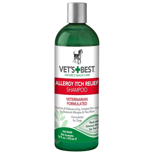 Vets Best Allergy Itch Relief Shampoo Dog, 16-oz
