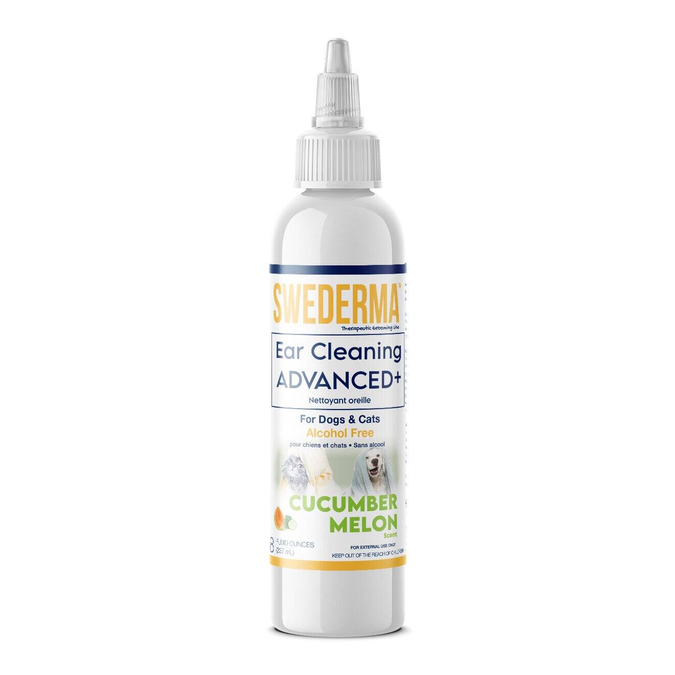 Swederma Therapeutic Ear Cleaning Advanced+ for Dogs & Cats 237-ml