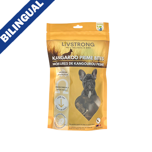 LivStrong - Kangaroo Prime Meat Bites - 100g