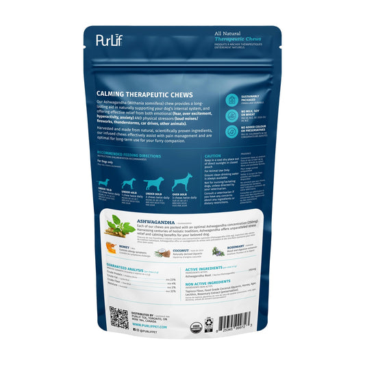 PurLif Pet Therapeutic Chews Calming, 135-g
