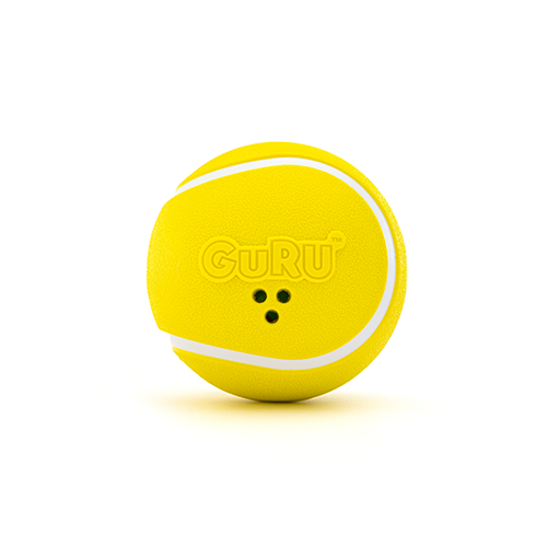 GURU® Giggling Tennis Ball Large Dog Toy