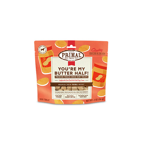 Primal Pet Foods - You're My Butter Half Chicken & PB with Goat Milk Dog 2oz