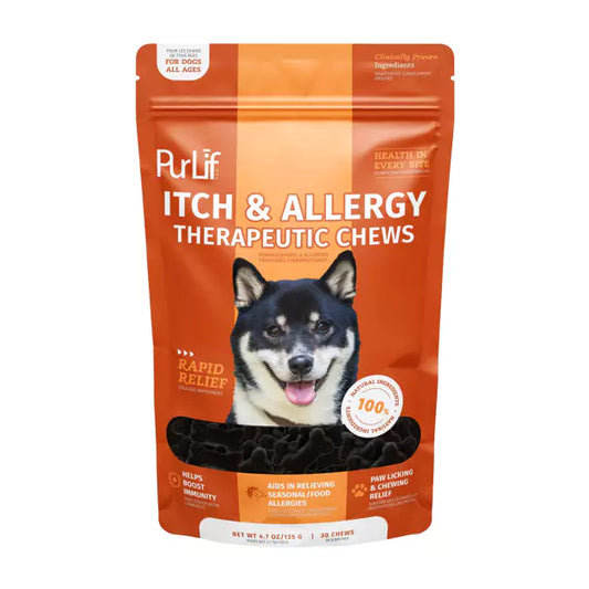 PurLifPet Itch & Allergy Therapeutic Chews, 135g