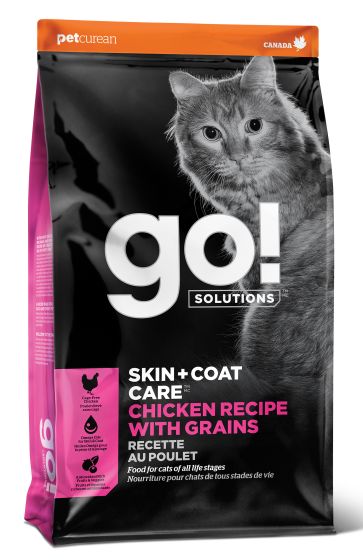 Go! Skin + Coat Chicken Cat, 8-lb