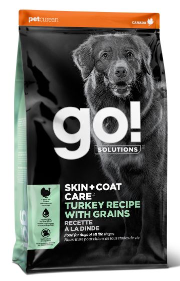 Go! Solutions Skin + Coat Care Turkey with Grains Dry Dog Food, 3.5-lb (Size: 3.5-lb)