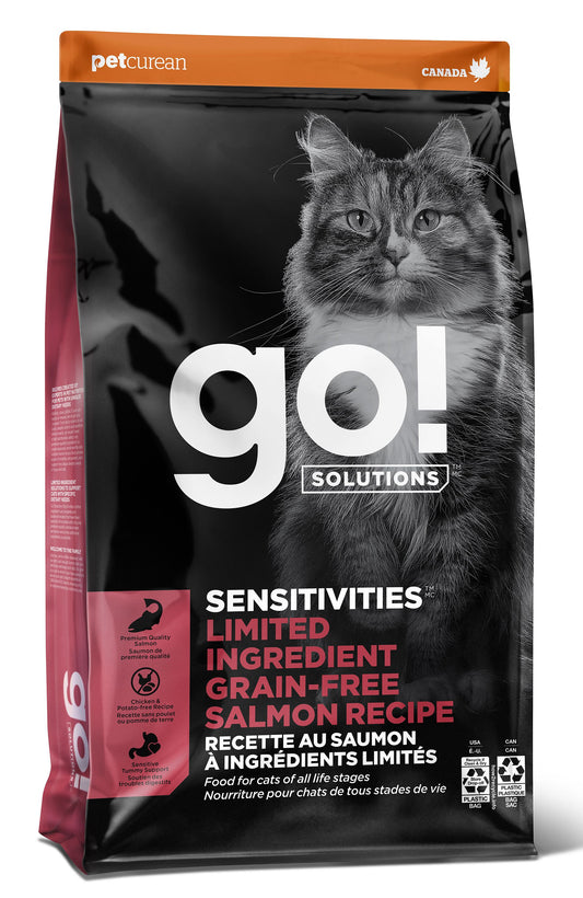 Go! Sensitivities LID Grain Free Salmon Cat, 12-lb
