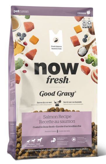 Now Fresh Good Gravy Salmon Recipe With Ancient Grains Dog, 22lb