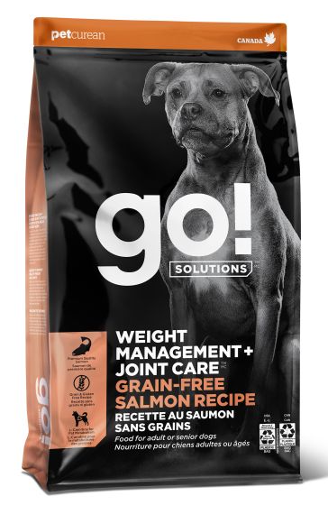 Go Weight Management + Joint Care Grain Free Salmon Dog, 12-lb