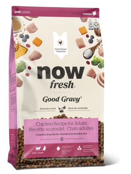 Now Fresh Good Gravy Chicken Recipe Grain Free Adult Cat Food 8-lb bag