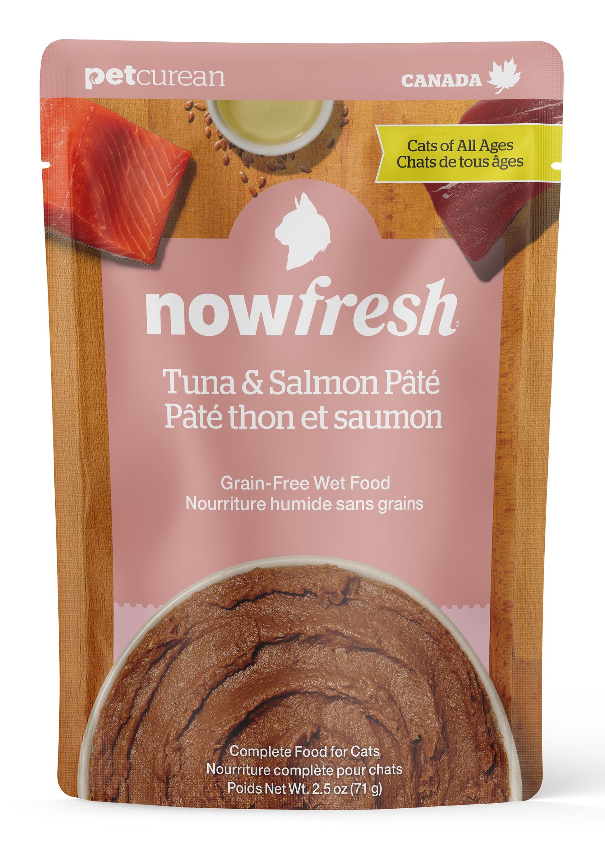 Now Fresh Grain Free Tuna And Salmon Pate Cat, 2.5-oz