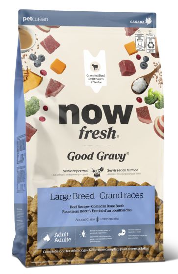 NOW FRESH Good Gravy Large Breed Adult Beef Recipe with Ancient Grains Dry Dog Food 12-lb bag