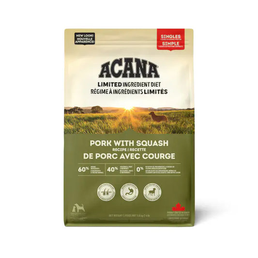 ACANA Singles Pork & Squash Recipe Dry Dog Food 1.8-kg Courtice Ontario