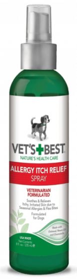 Vets Best Allergy Itch Relief Spray Dog, 8-oz
