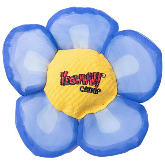 Yeowww Daisy Flower Tops - Blue - Cat Toy