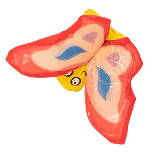 Yeowww Butterfly Red Catnip Toy
