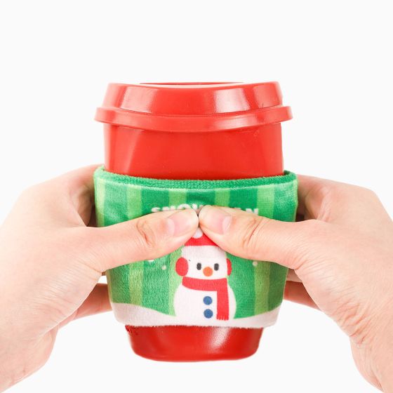 HugSmart Dura Guard Happy Woofmas - Snowman Puppuccino