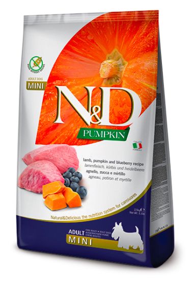 Farmina N&D Pumpkin Lamb & Blueberry Mini Dog Food, 7-kg