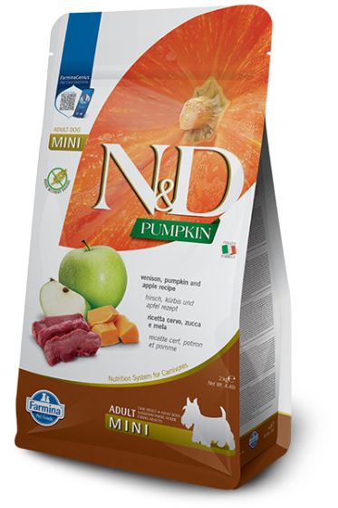 Farmina Pumpkin Venison Apple Mini Dog, 2-kg