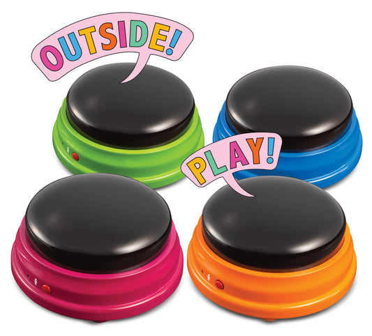 Hunger for Words Talking Pet Starter Set (Recordable Buttons)