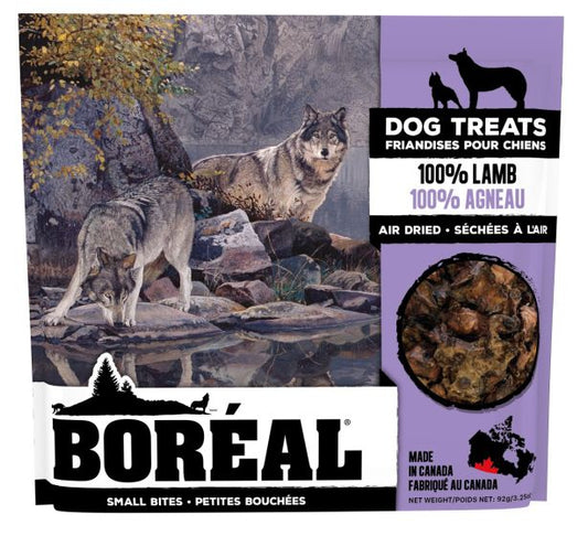 Boreal 100% Lamb Small Bites Dog Treats, 92-gram