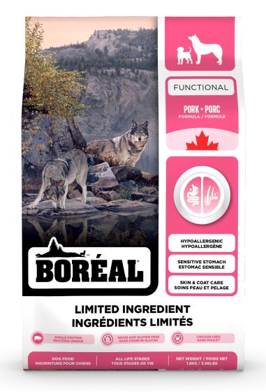 Boreal Functional Limited Ingredients All Breeds Pork Dog, 10-kg