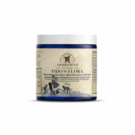 Adored Beast Fido's Flora Canine Species Specific Probiotic, 40-g