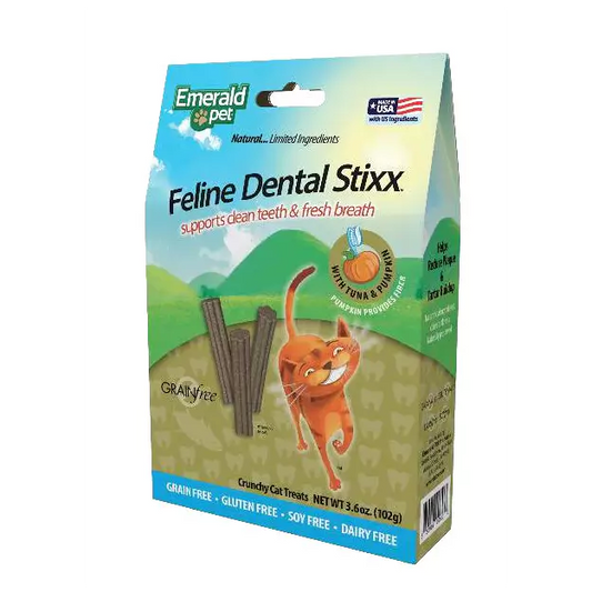 Emerald Pet Cat Dental Stixx 3.6oz - Tuna