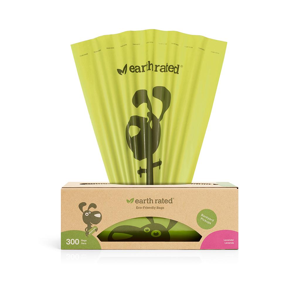 Earth Rated Poop Bags Pantry Pack, Lavender-Scented, 300-count (Size: 300-count)