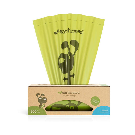 Earth Rated Poop Bags Pantry Pack, Unscented, 300-count (Size: 300-count)